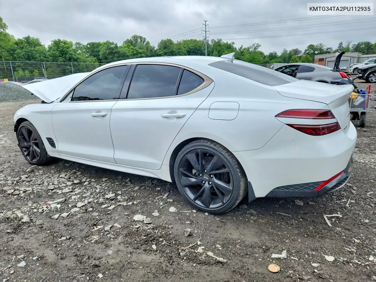2023 Genesis G70 2.0T VIN: KMTG34TA2PU112935 Lot: 54958816