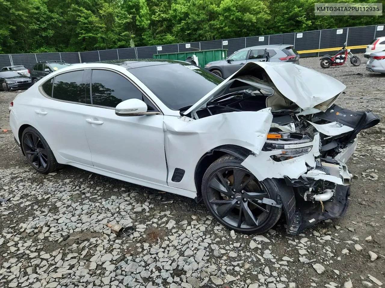 2023 Genesis G70 2.0T VIN: KMTG34TA2PU112935 Lot: 54958816