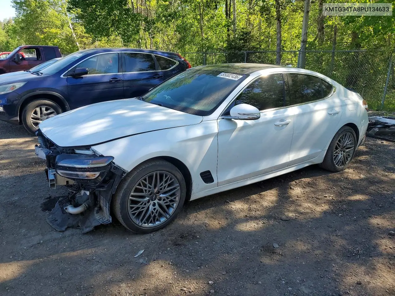 2023 Genesis G70 2.0T VIN: KMTG34TA8PU134633 Lot: 55002436