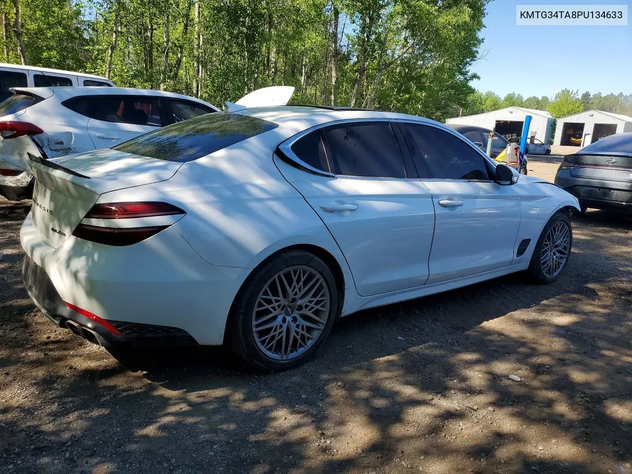 2023 Genesis G70 2.0T VIN: KMTG34TA8PU134633 Lot: 55002436