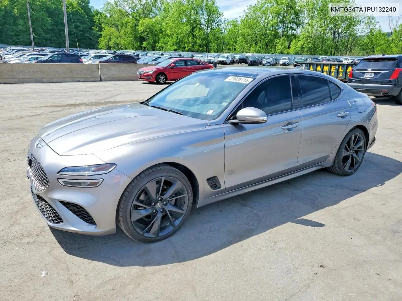 2023 Genesis G70 2.0T VIN: KMTG34TA1PU132240 Lot: 55008116