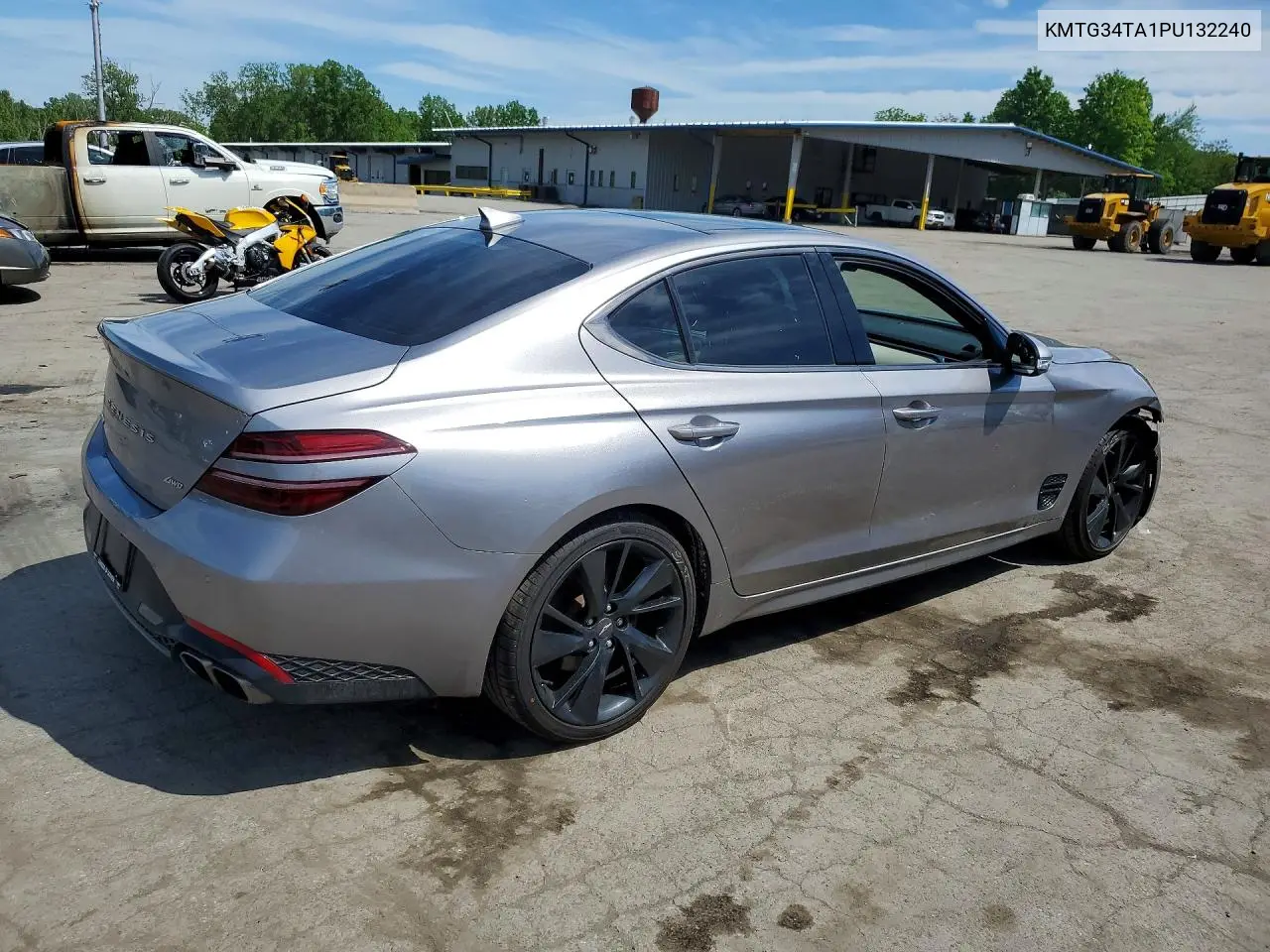 2023 Genesis G70 2.0T VIN: KMTG34TA1PU132240 Lot: 55008116