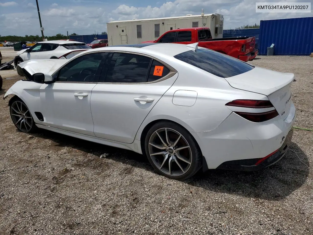 2023 Genesis G70 2.0T VIN: KMTG34TA9PU120207 Lot: 55279826