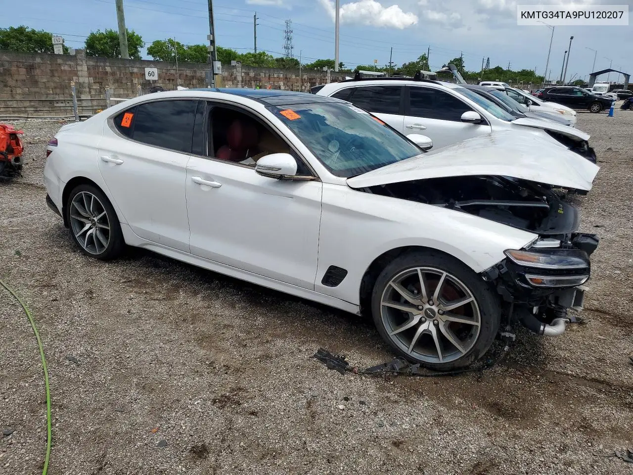 2023 Genesis G70 2.0T VIN: KMTG34TA9PU120207 Lot: 55279826