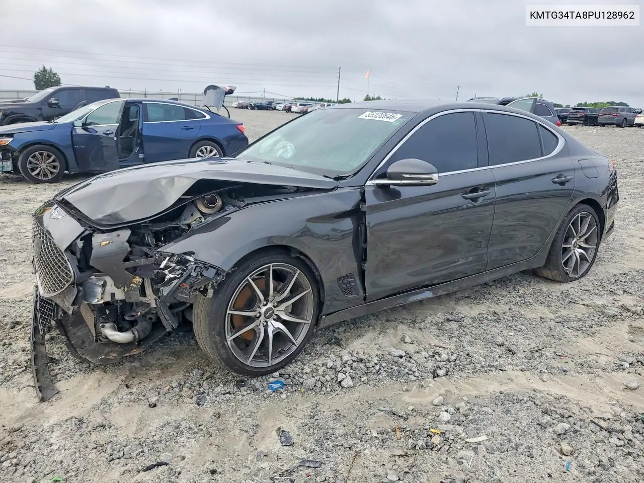 2023 Genesis G70 2.0T VIN: KMTG34TA8PU128962 Lot: 55320646