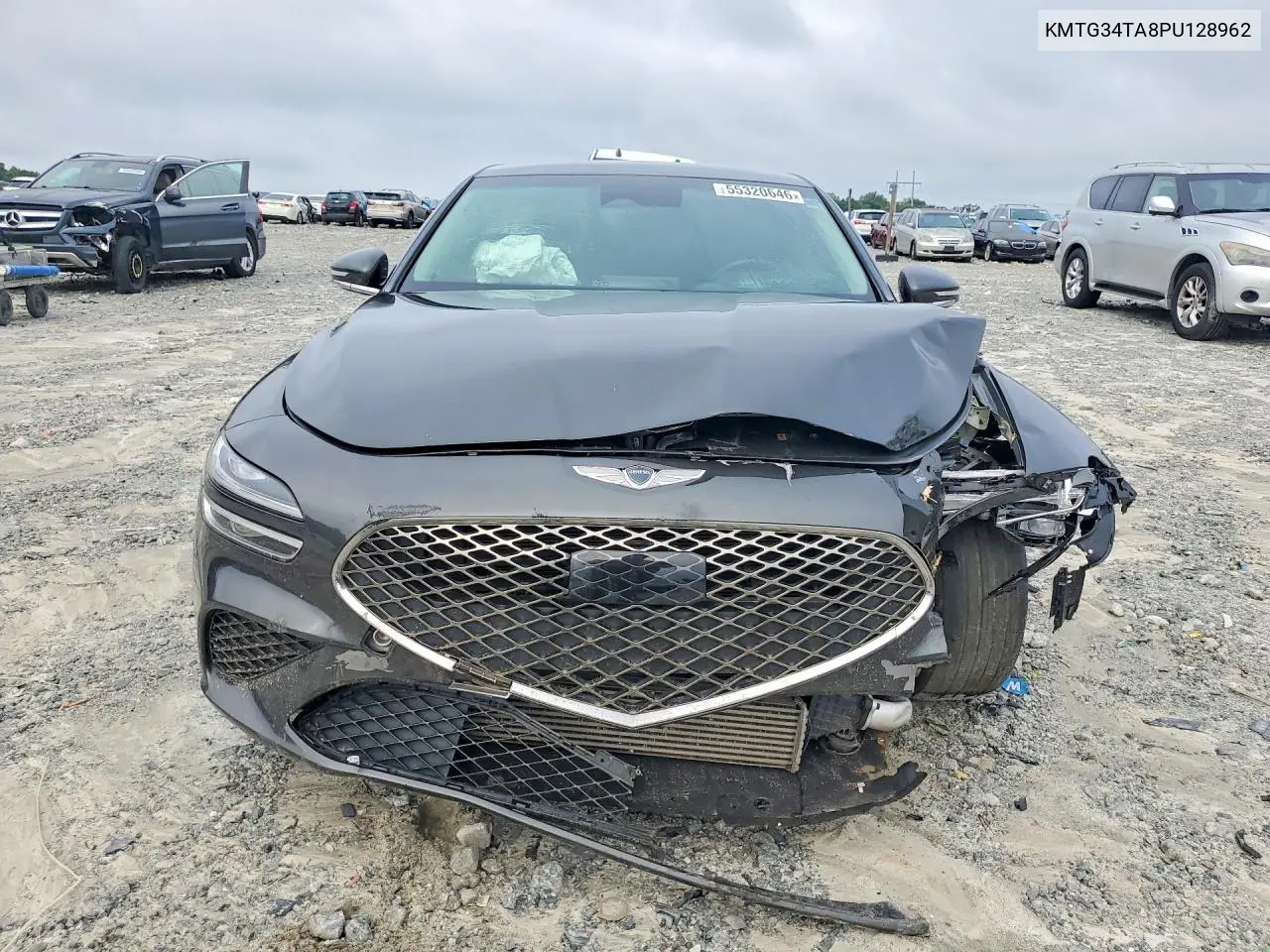 2023 Genesis G70 2.0T VIN: KMTG34TA8PU128962 Lot: 55320646