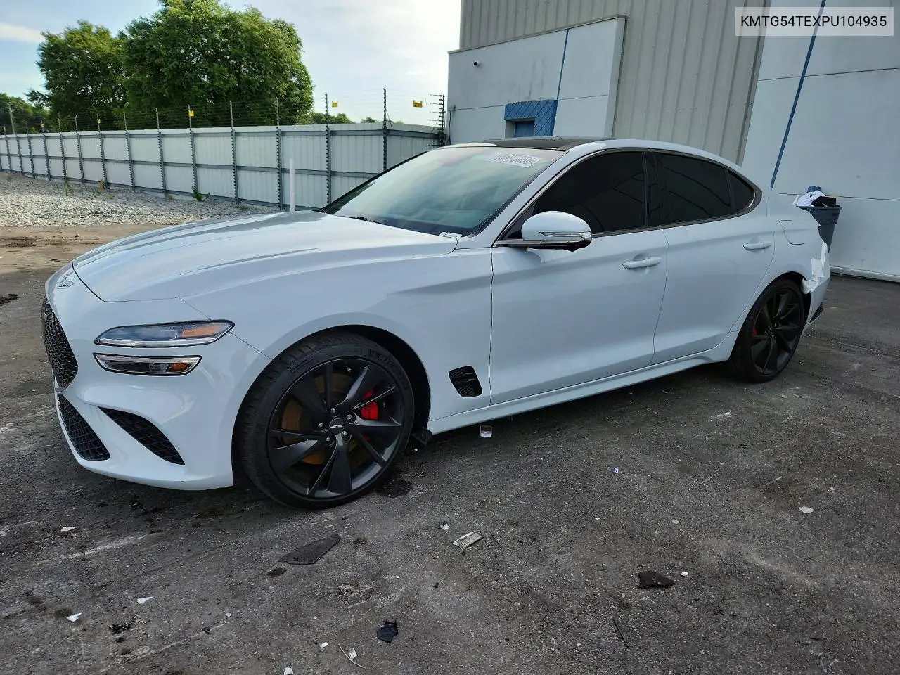 2023 Genesis G70 3.3T Standard VIN: KMTG54TEXPU104935 Lot: 55595966