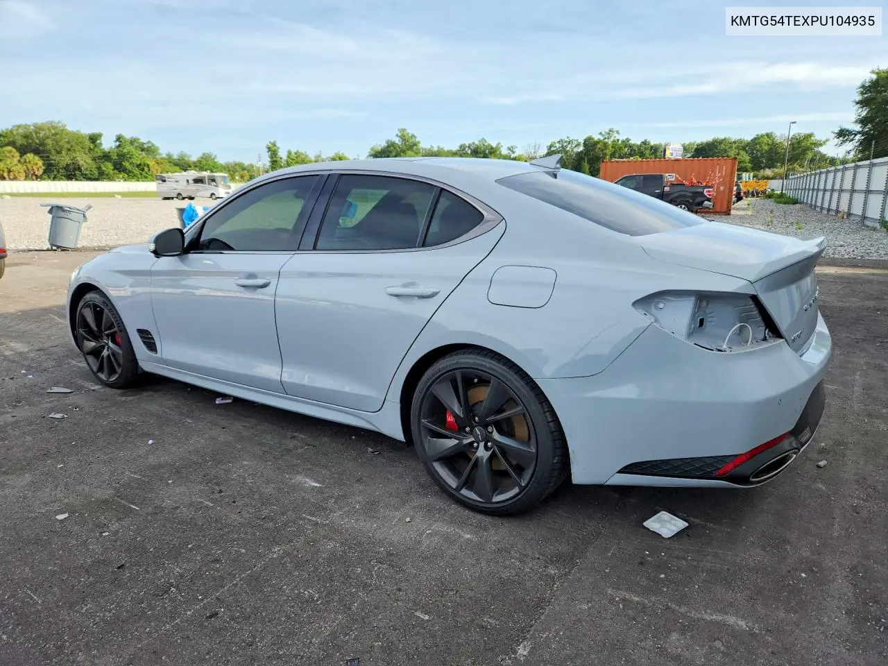 2023 Genesis G70 3.3T Standard VIN: KMTG54TEXPU104935 Lot: 55595966
