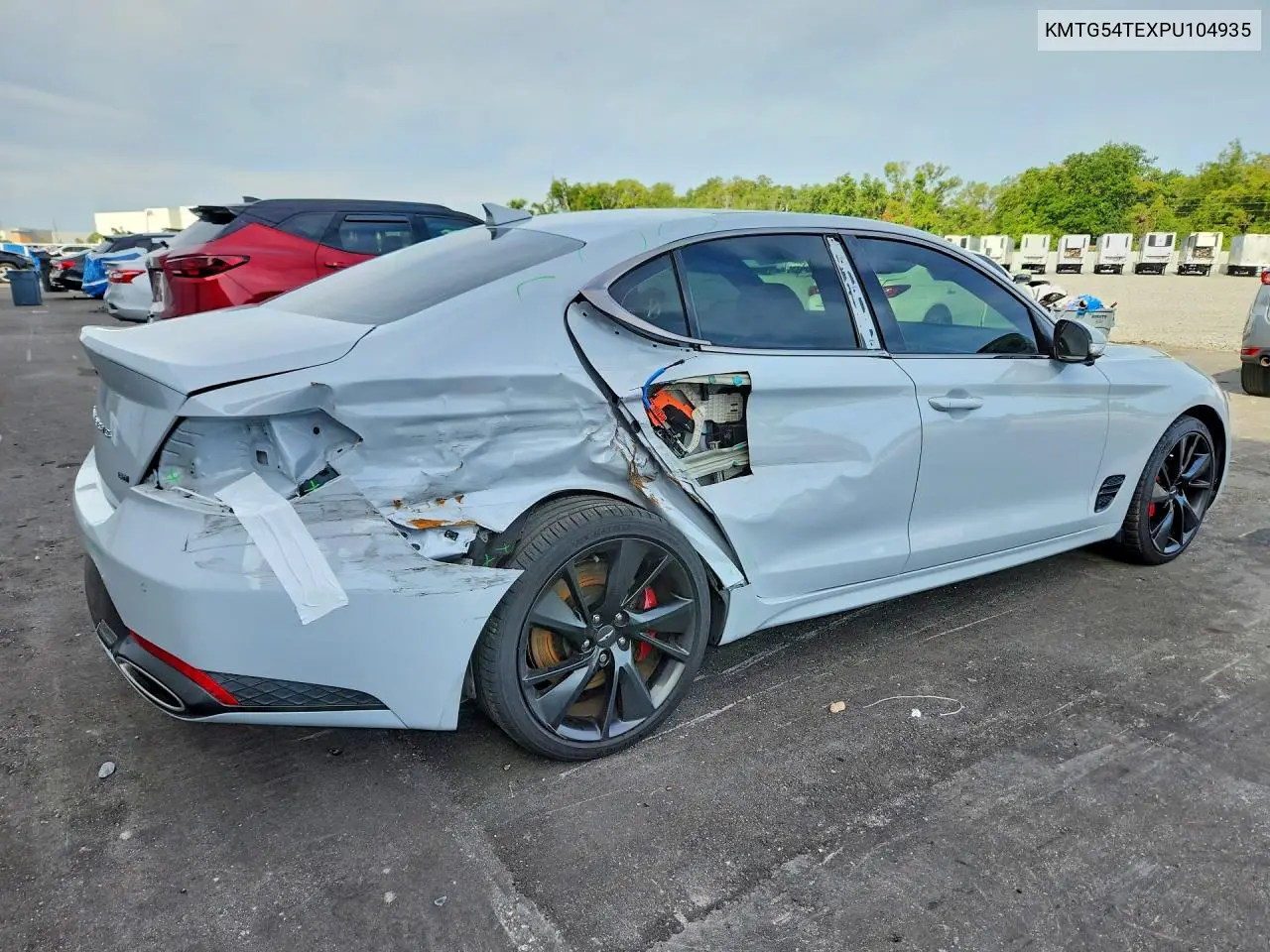 2023 Genesis G70 3.3T Standard VIN: KMTG54TEXPU104935 Lot: 55595966