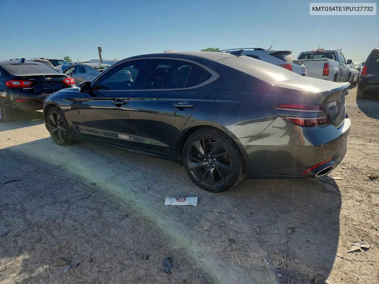 2023 Genesis G70 3.3T Standard VIN: KMTG54TE1PU127732 Lot: 55742556