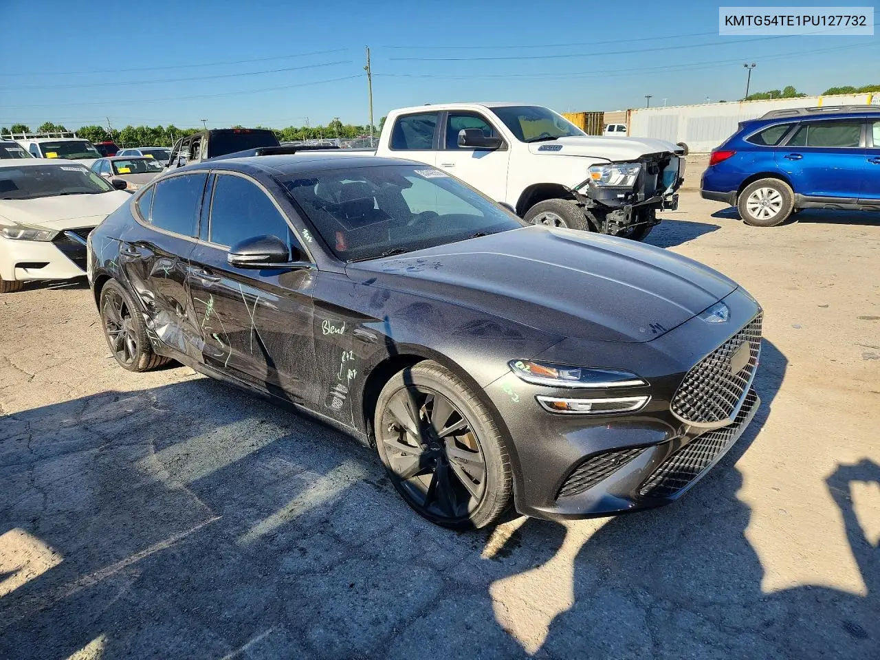 2023 Genesis G70 3.3T Standard VIN: KMTG54TE1PU127732 Lot: 55742556