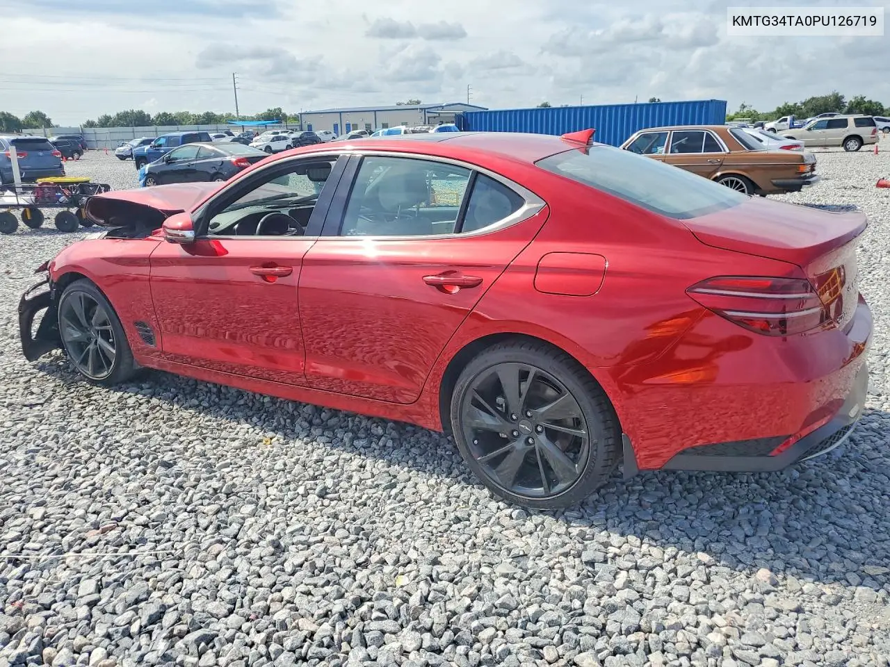 2023 Genesis G70 2.0T VIN: KMTG34TA0PU126719 Lot: 57689076