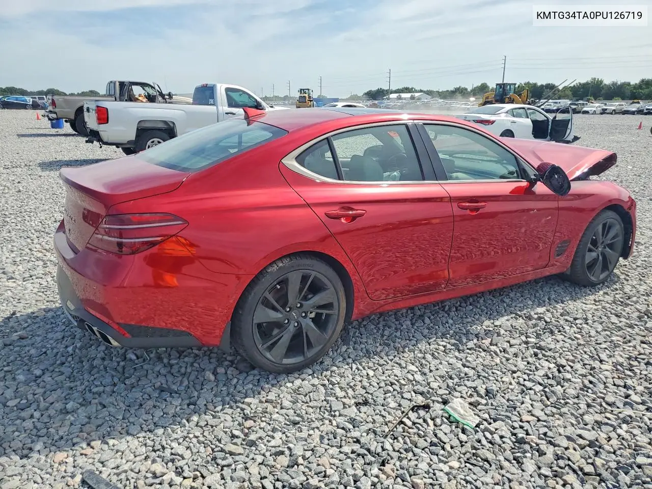 2023 Genesis G70 2.0T VIN: KMTG34TA0PU126719 Lot: 57689076