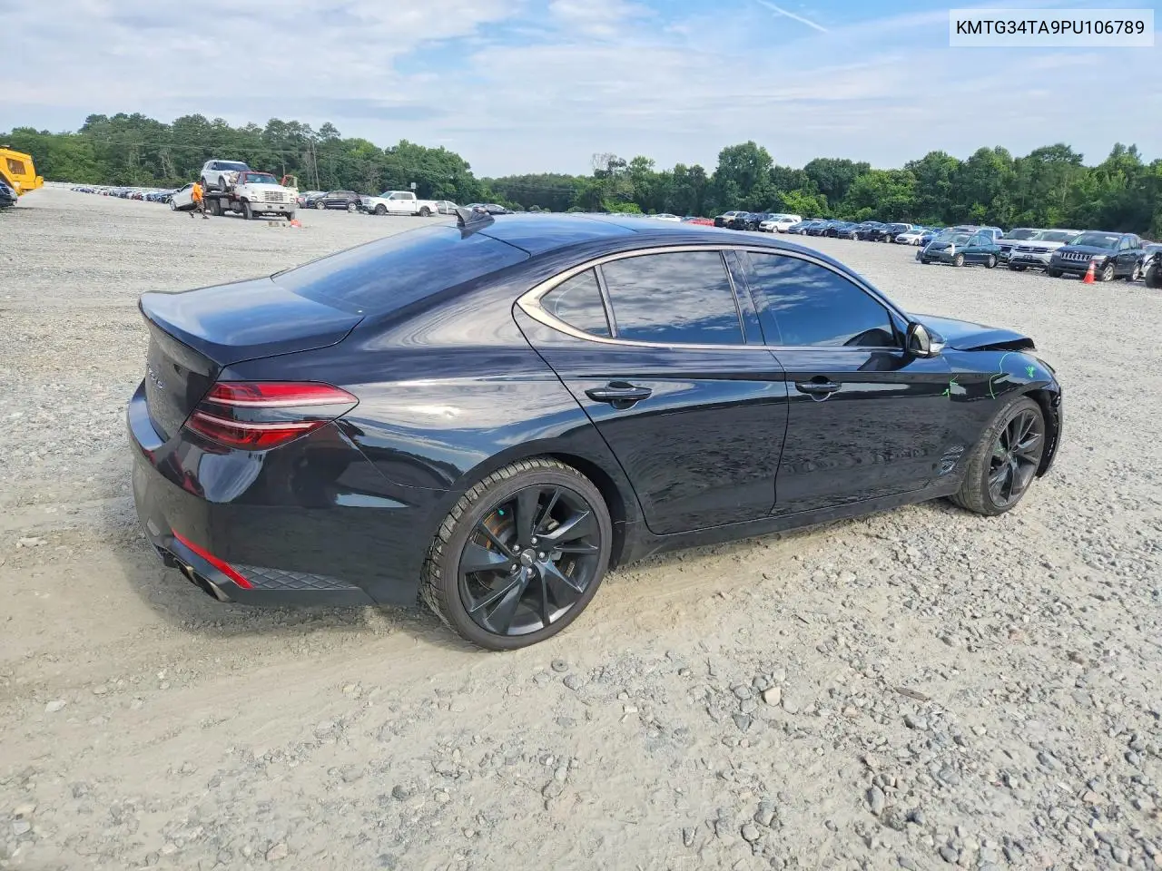 2023 Genesis G70 2.0T VIN: KMTG34TA9PU106789 Lot: 58634456