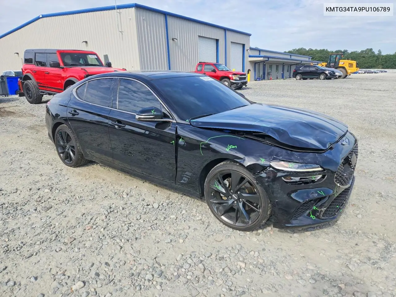 2023 Genesis G70 2.0T VIN: KMTG34TA9PU106789 Lot: 58634456