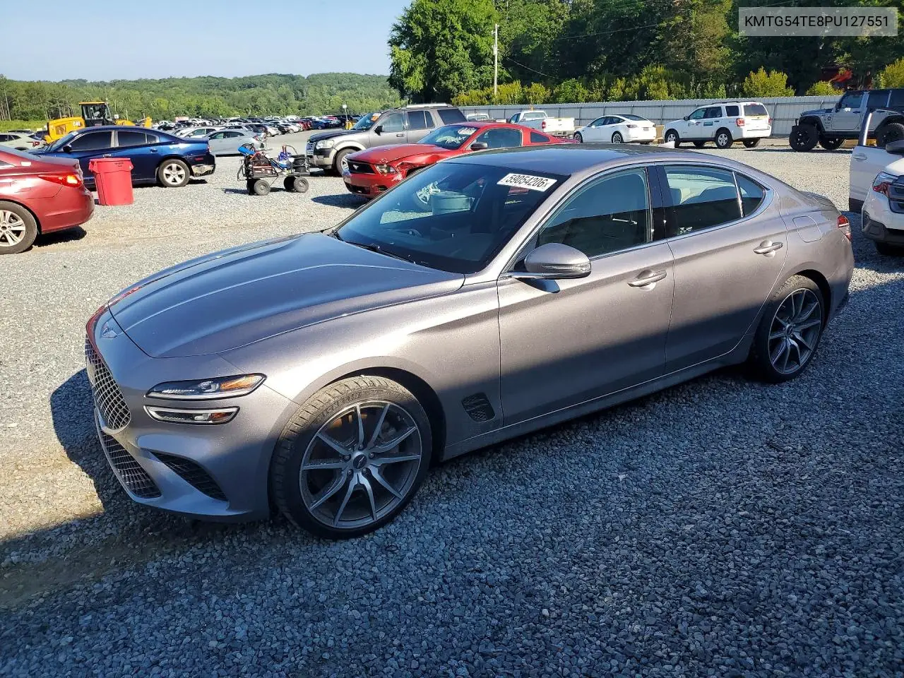 2023 Genesis G70 3.3T Standard VIN: KMTG54TE8PU127551 Lot: 59054206