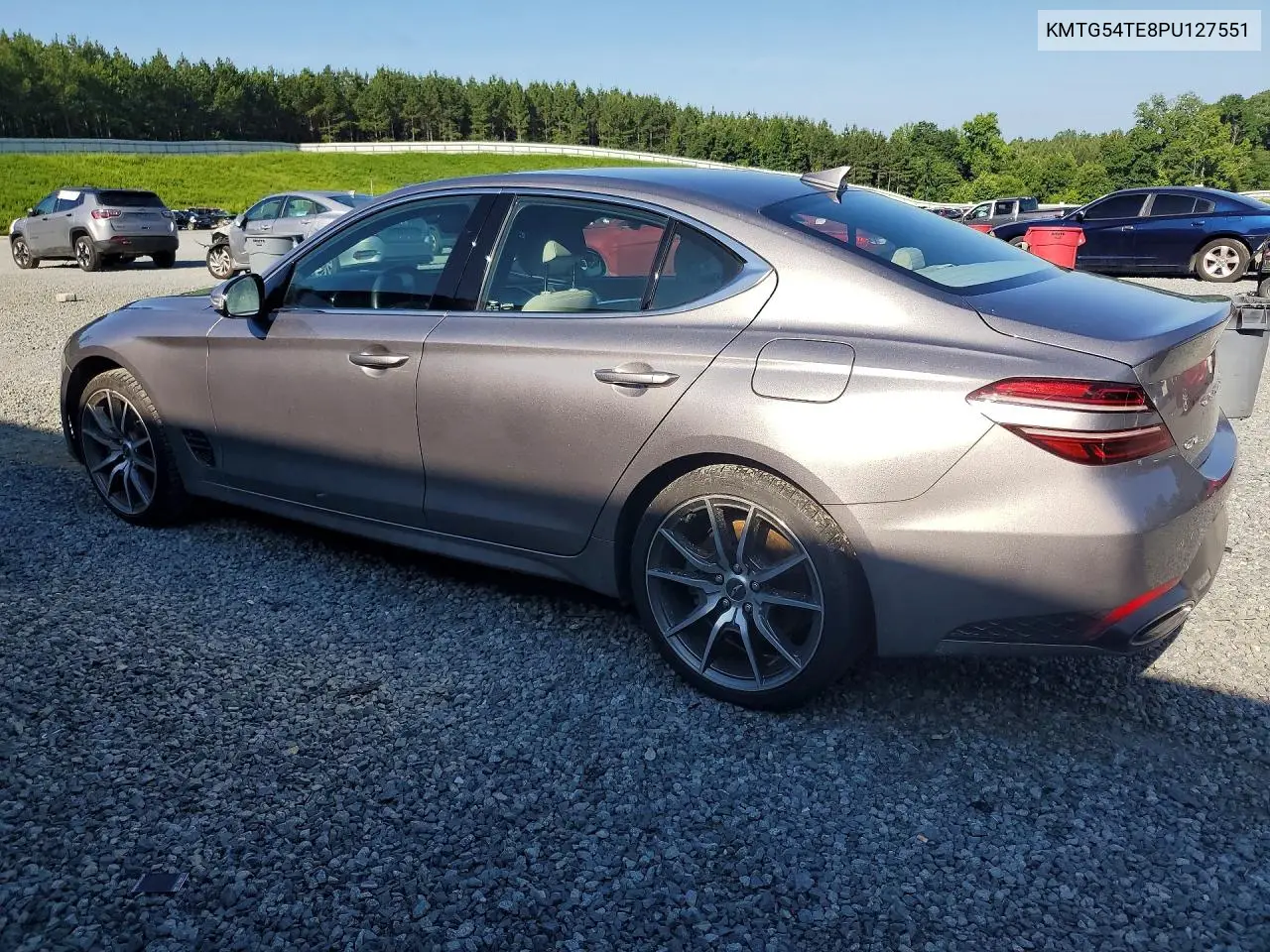 2023 Genesis G70 3.3T Standard VIN: KMTG54TE8PU127551 Lot: 59054206