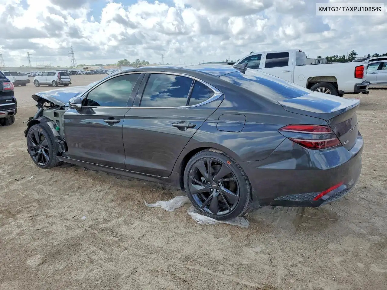 2023 Genesis G70 2.0T VIN: KMTG34TAXPU108549 Lot: 59590046