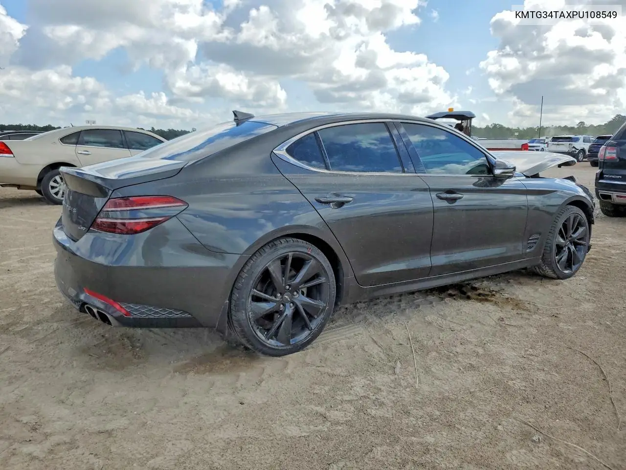 2023 Genesis G70 2.0T VIN: KMTG34TAXPU108549 Lot: 59590046