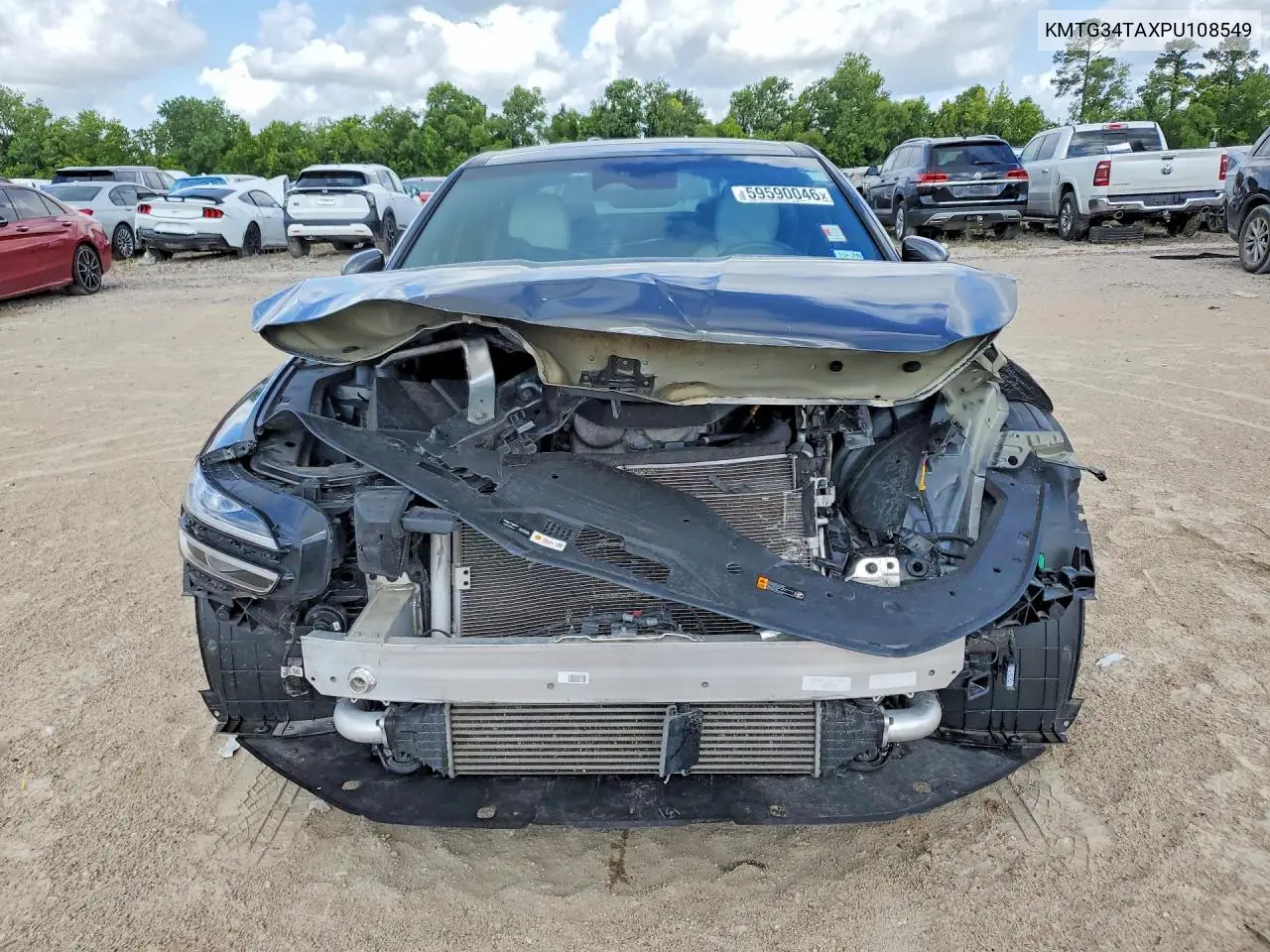 2023 Genesis G70 2.0T VIN: KMTG34TAXPU108549 Lot: 59590046