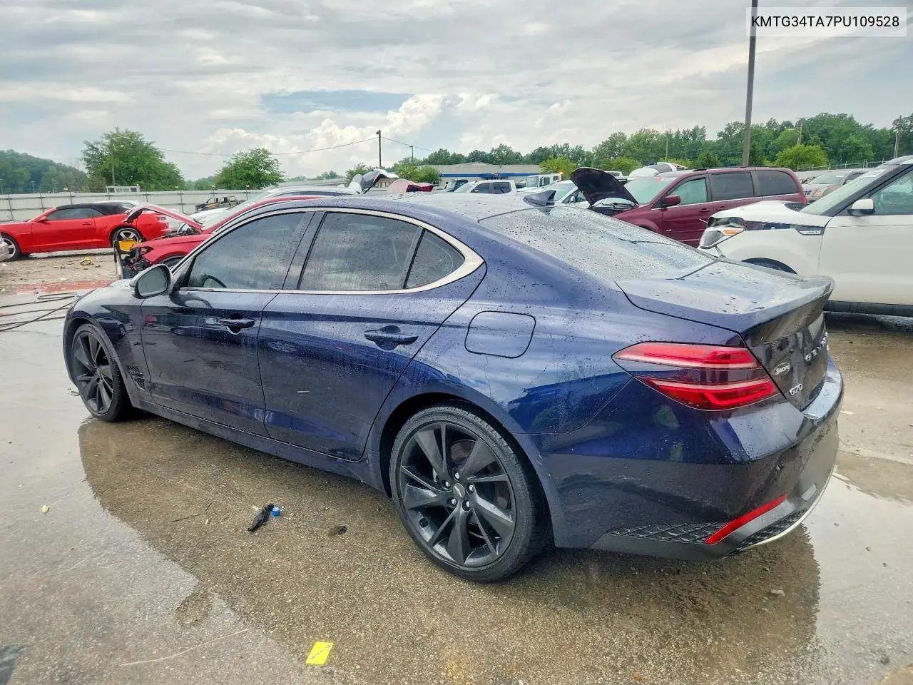 2023 Genesis G70 2.0T VIN: KMTG34TA7PU109528 Lot: 59995396