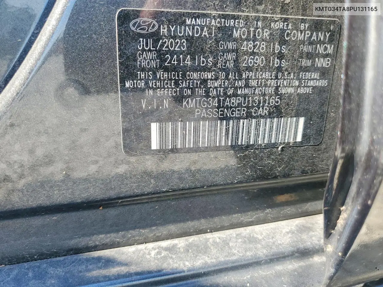 2023 Genesis G70 2.0T VIN: KMTG34TA8PU131165 Lot: 60660136
