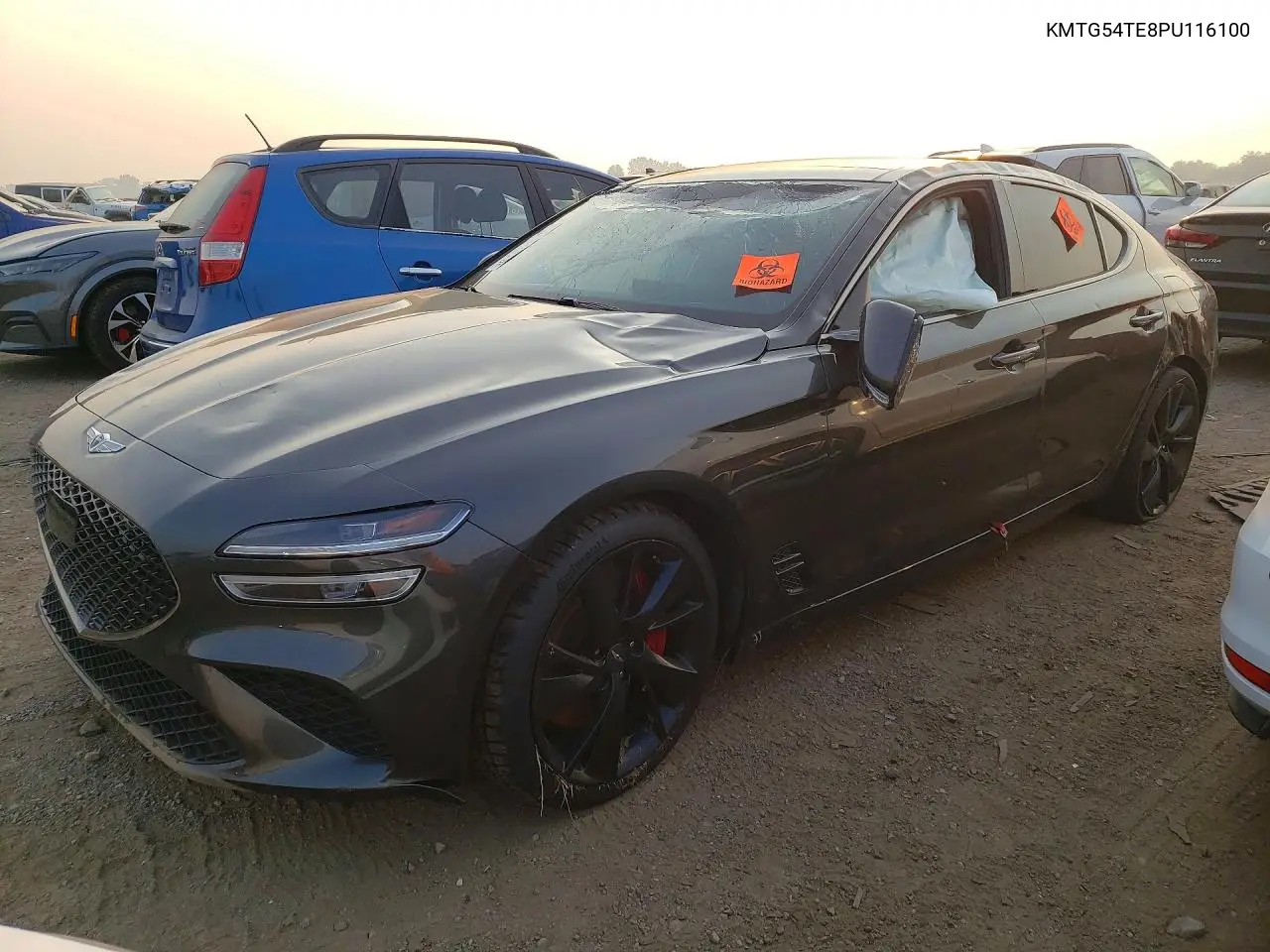 2023 Genesis G70 3.3T Standard VIN: KMTG54TE8PU116100 Lot: 60850676