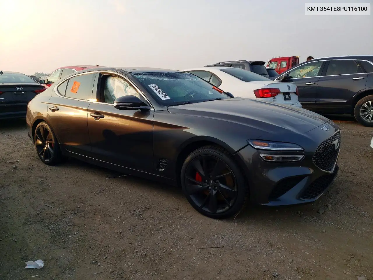 2023 Genesis G70 3.3T Standard VIN: KMTG54TE8PU116100 Lot: 60850676