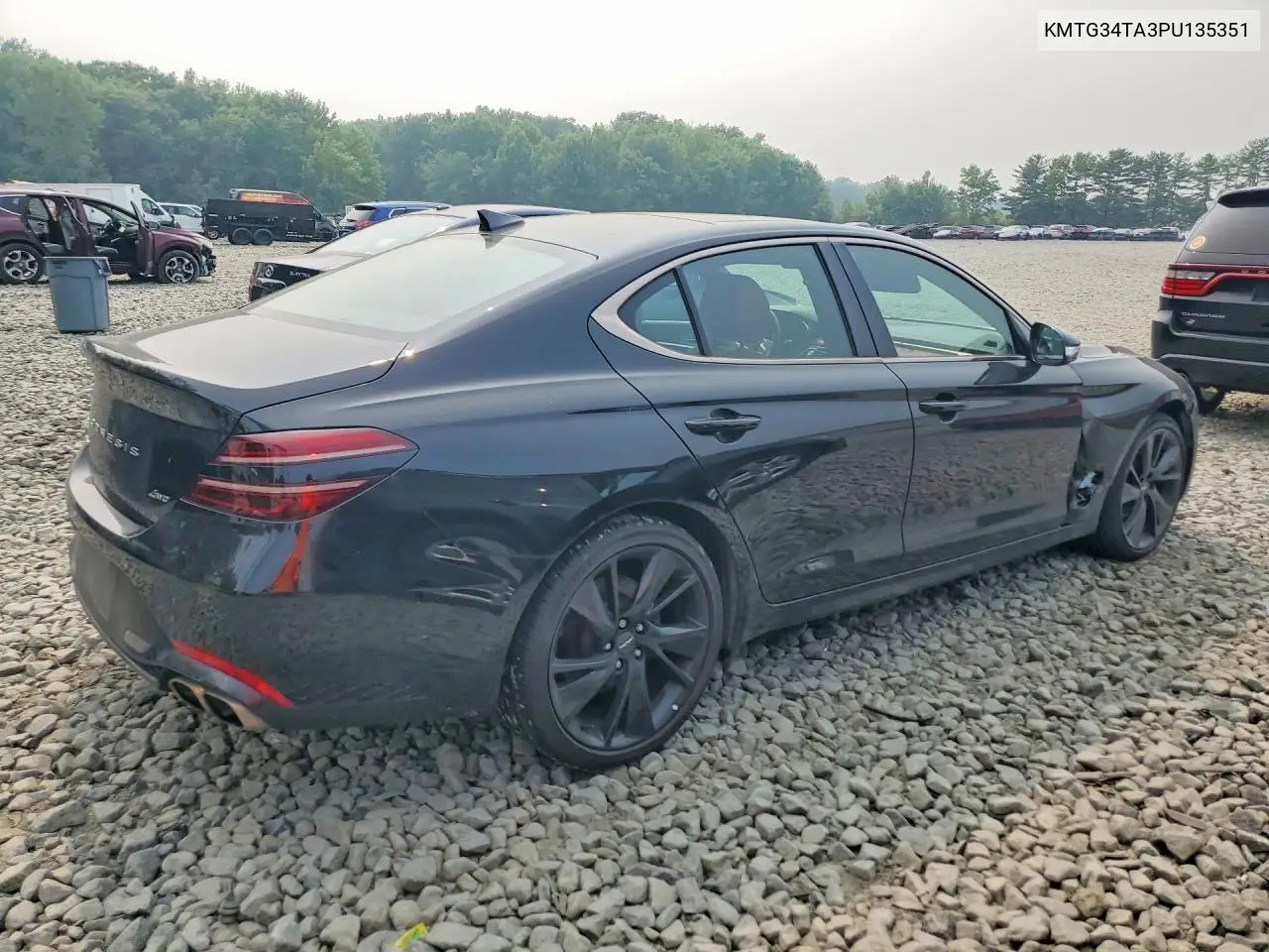 2023 Genesis G70 VIN: KMTG34TA3PU135351 Lot: 61399546