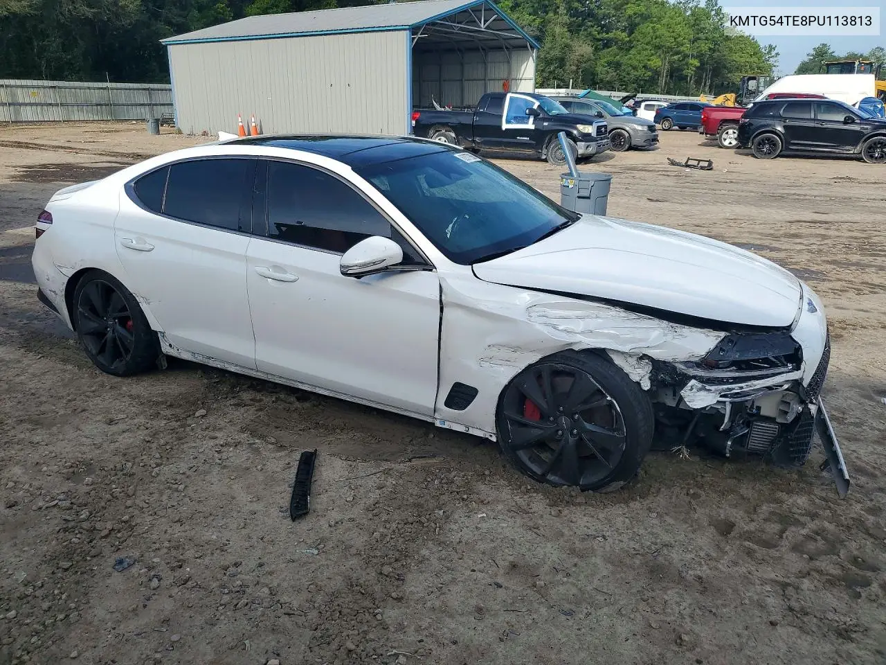 2023 Genesis G70 3.3T Standard VIN: KMTG54TE8PU113813 Lot: 62077266