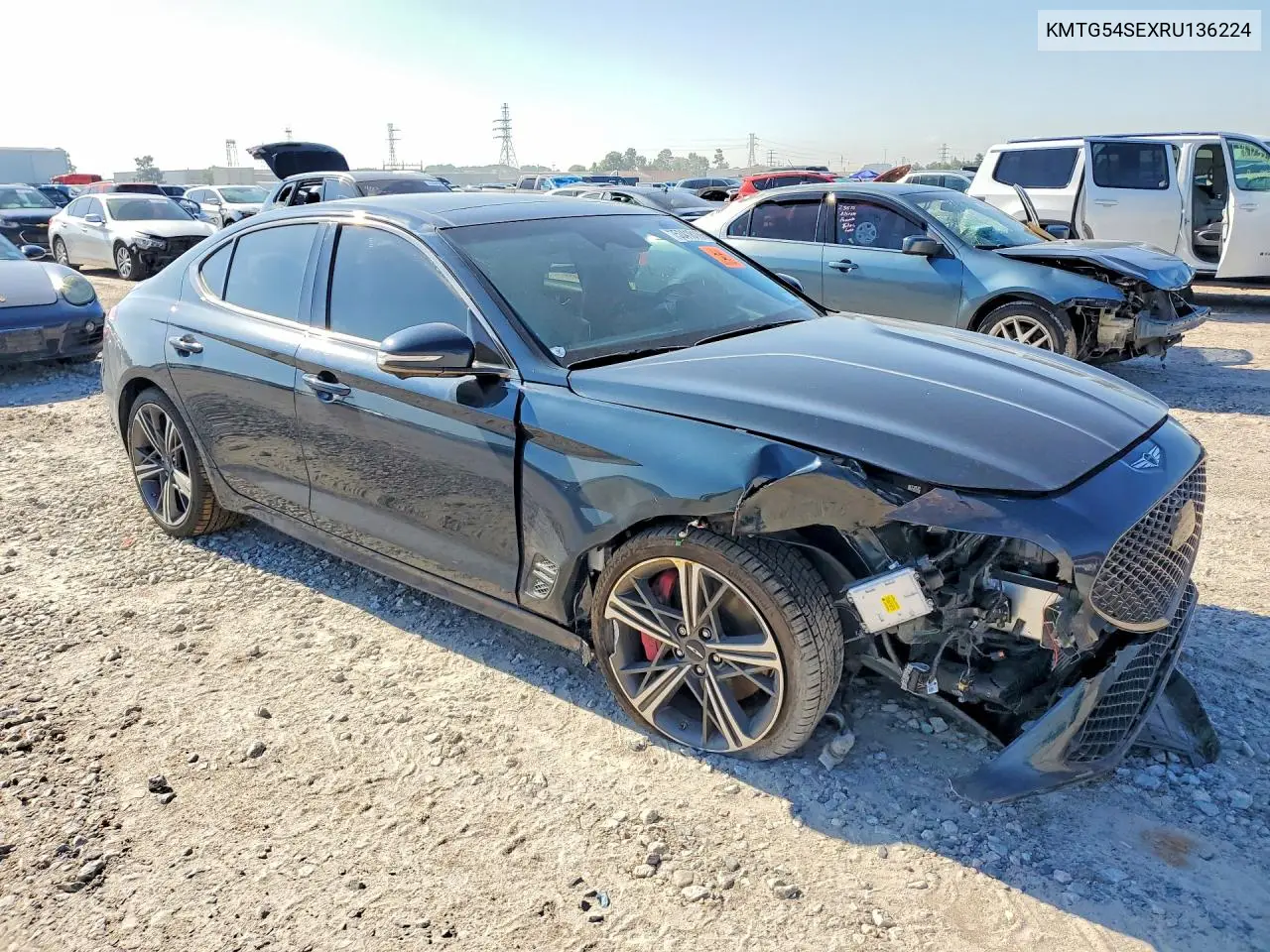 2024 Genesis G70 3.3T Sport Advanced VIN: KMTG54SEXRU136224 Lot: 53418166