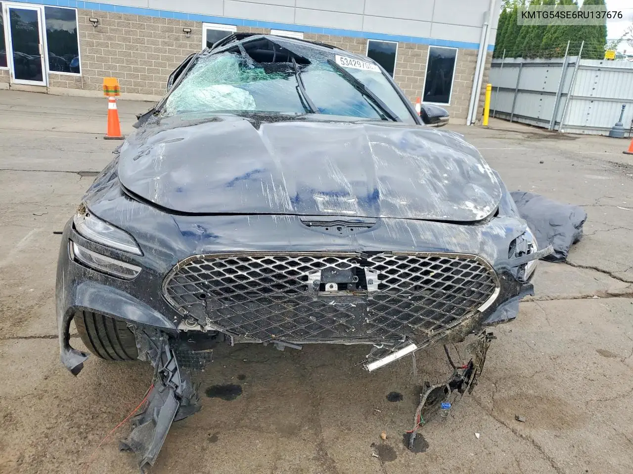2024 Genesis G70 3.3T Sport Advanced VIN: KMTG54SE6RU137676 Lot: 53429706