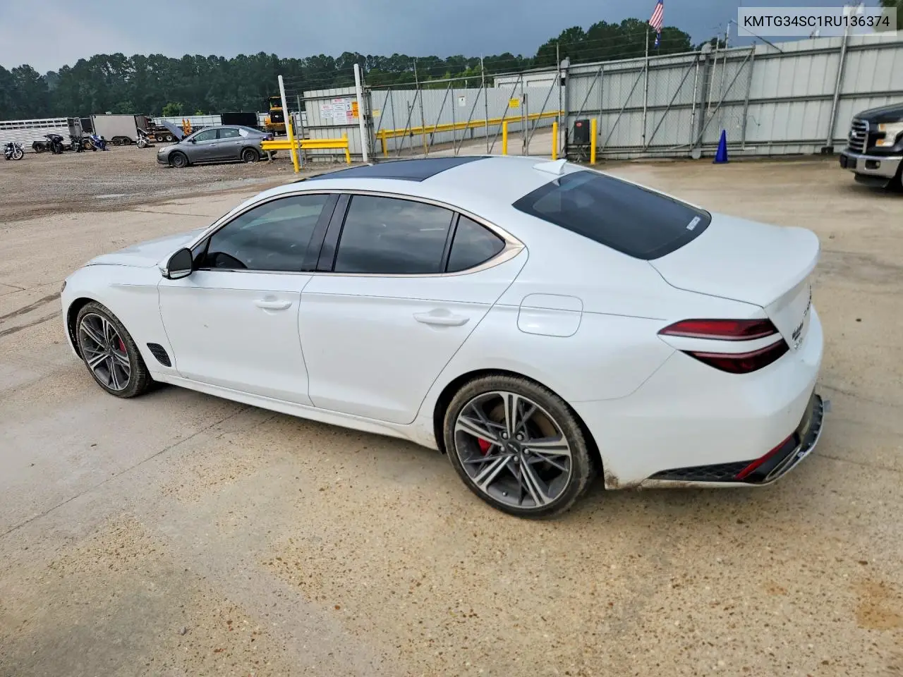 2024 Genesis G70 2.5T Standard VIN: KMTG34SC1RU136374 Lot: 56113686