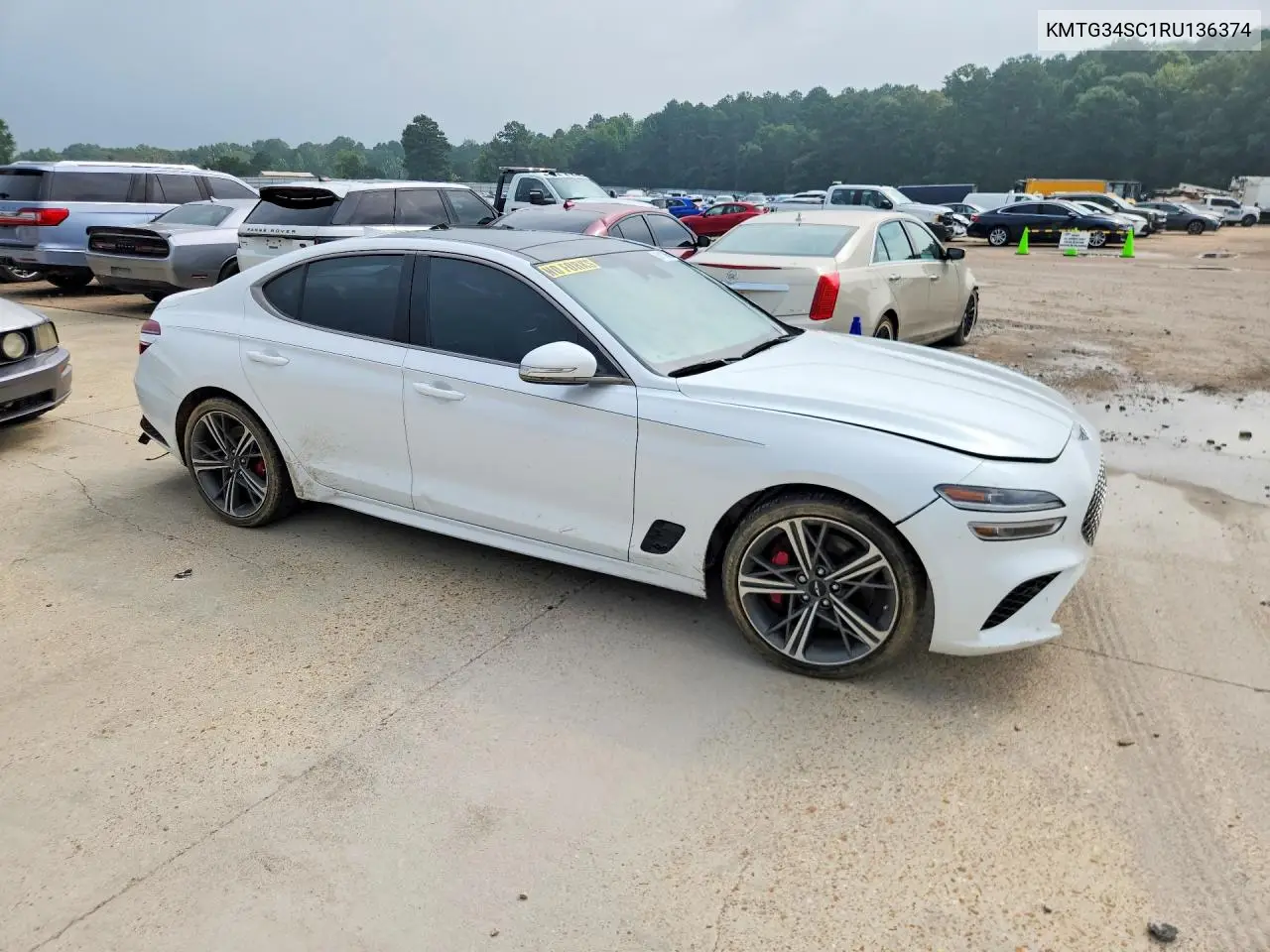 2024 Genesis G70 2.5T Standard VIN: KMTG34SC1RU136374 Lot: 56113686