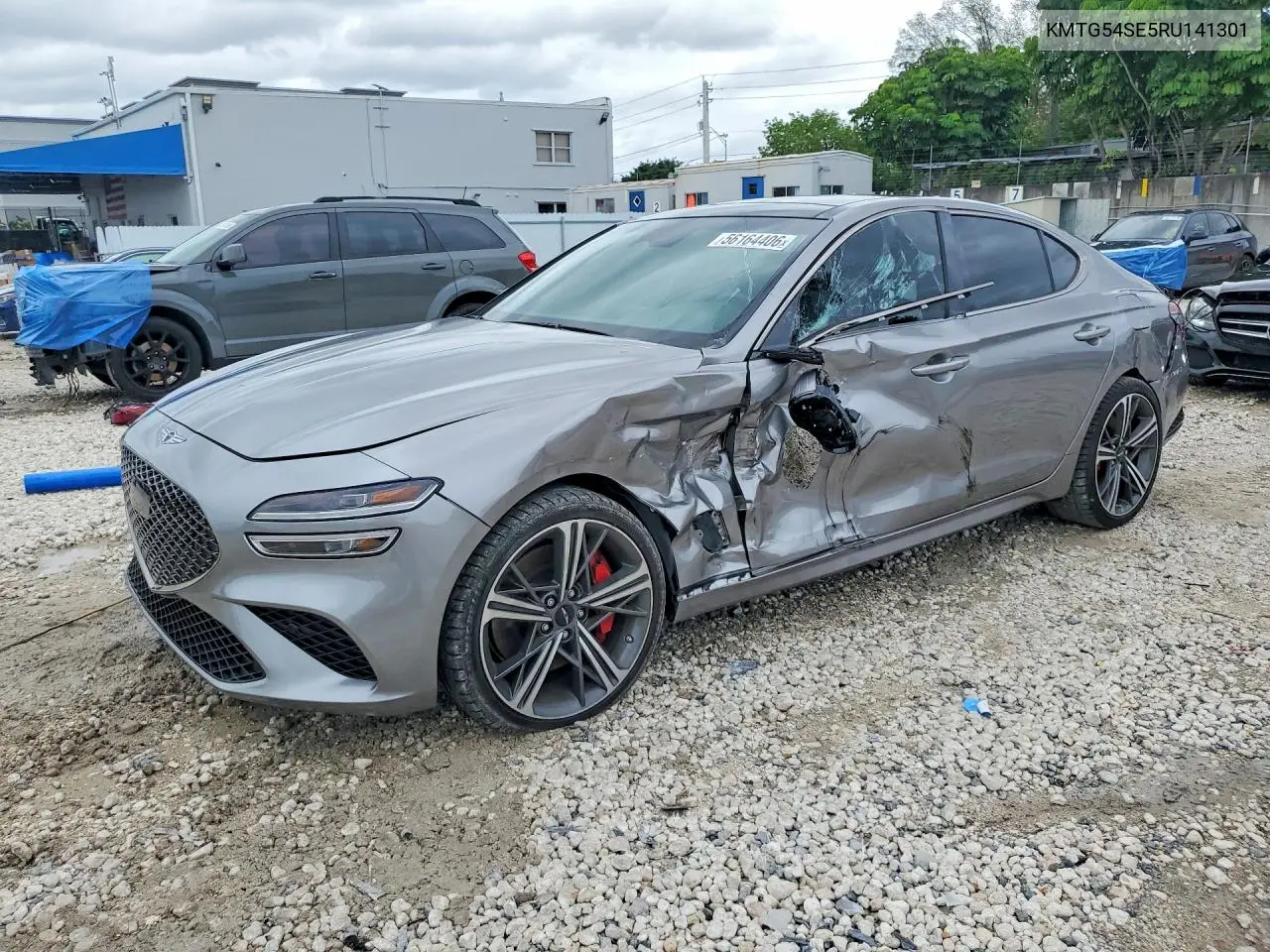 2024 Genesis G70 3.3T Sport Advanced VIN: KMTG54SE5RU141301 Lot: 56164406