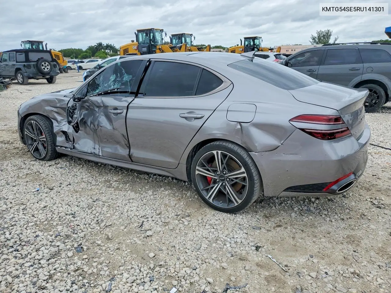 2024 Genesis G70 3.3T Sport Advanced VIN: KMTG54SE5RU141301 Lot: 56164406