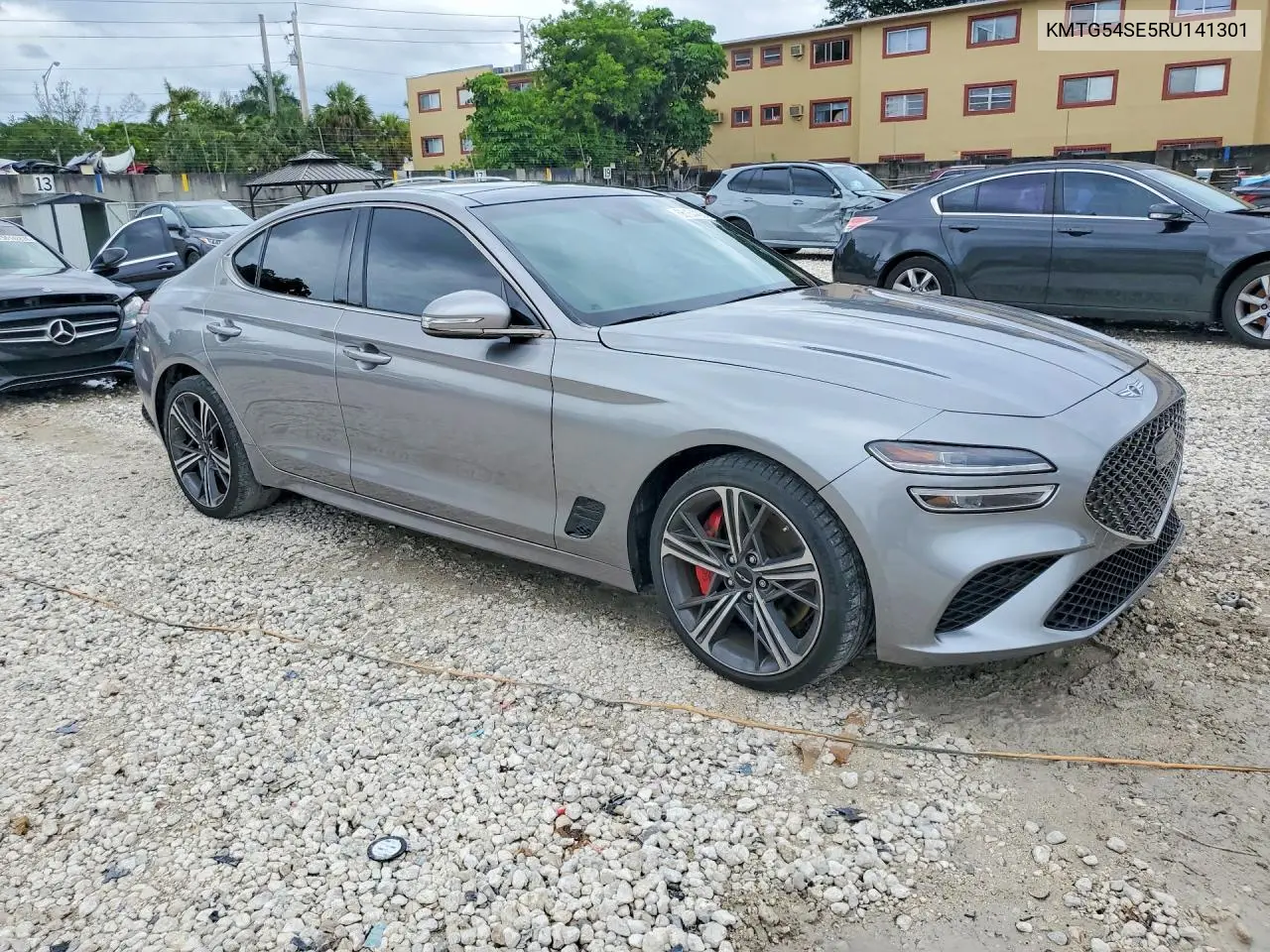 2024 Genesis G70 3.3T Sport Advanced VIN: KMTG54SE5RU141301 Lot: 56164406