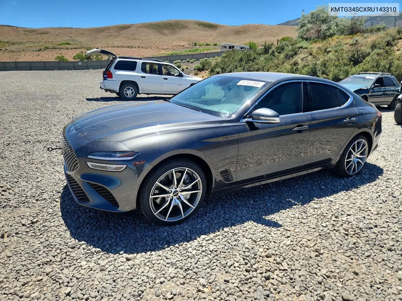 2024 Genesis G70 2.5T Standard VIN: KMTG34SCXRU143310 Lot: 57157386