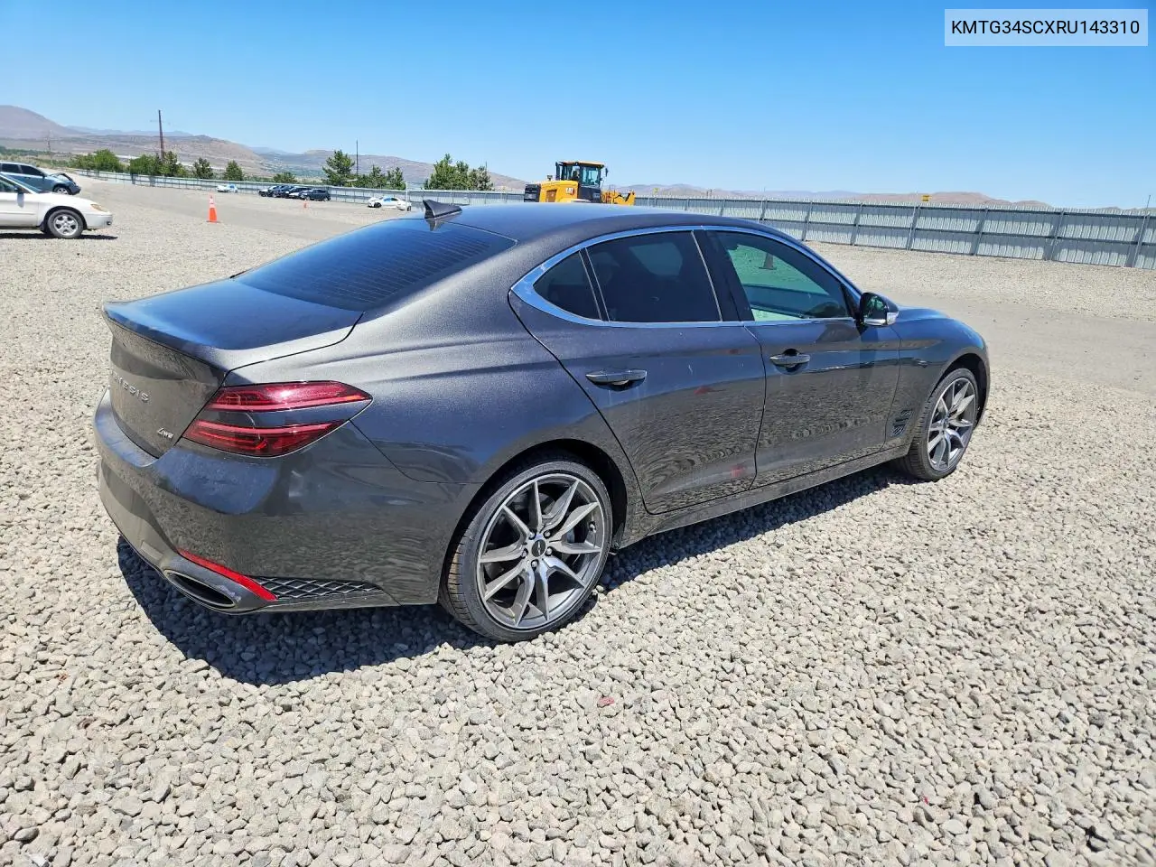 2024 Genesis G70 2.5T Standard VIN: KMTG34SCXRU143310 Lot: 57157386