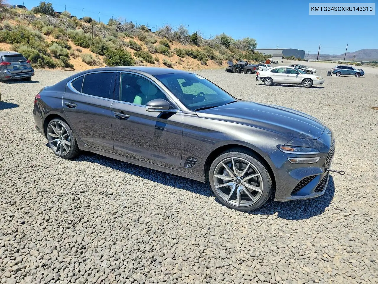 2024 Genesis G70 2.5T Standard VIN: KMTG34SCXRU143310 Lot: 57157386