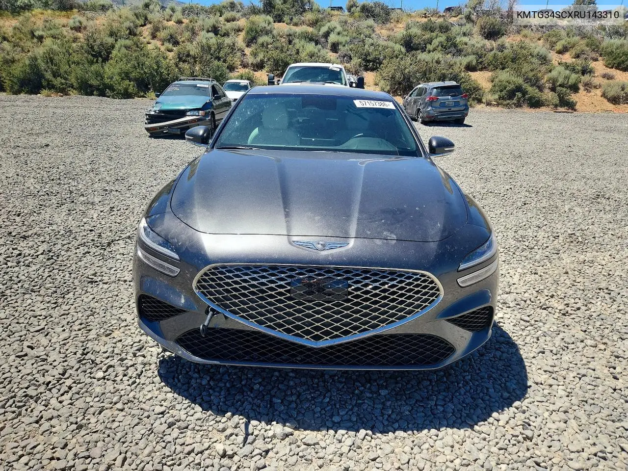 2024 Genesis G70 2.5T Standard VIN: KMTG34SCXRU143310 Lot: 57157386