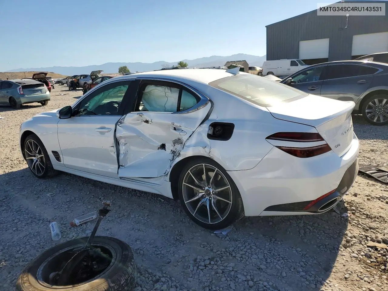 2024 Genesis G70 2.5T Standard VIN: KMTG34SC4RU143531 Lot: 57728676
