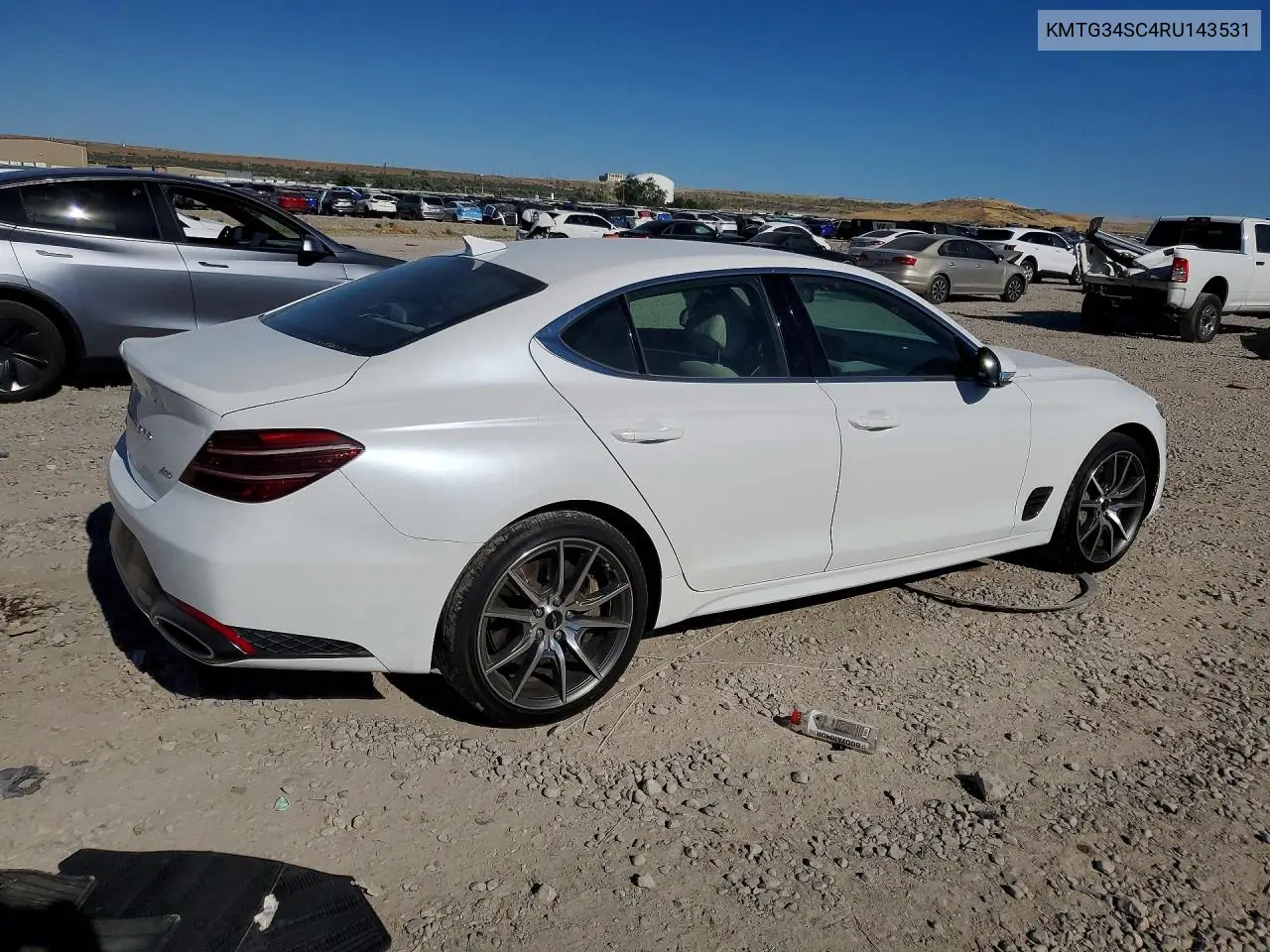 2024 Genesis G70 2.5T Standard VIN: KMTG34SC4RU143531 Lot: 57728676