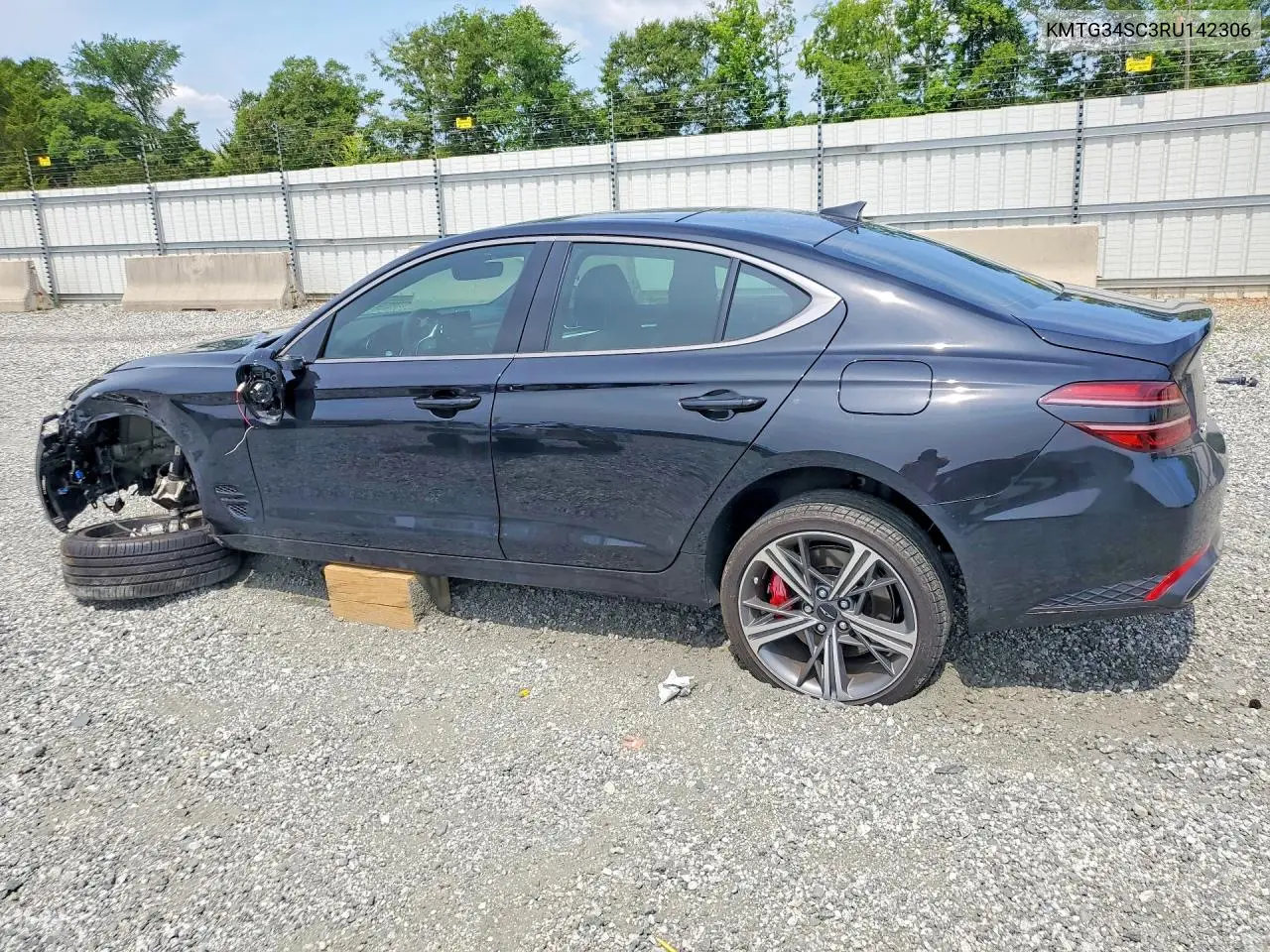 2024 Genesis G70 2.5T Standard VIN: KMTG34SC3RU142306 Lot: 58578066