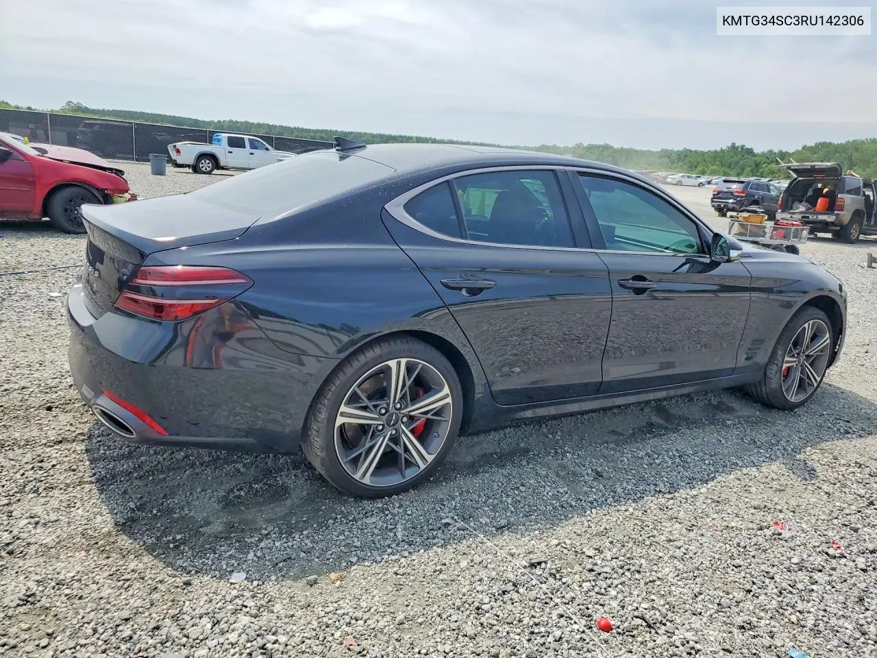 2024 Genesis G70 2.5T Standard VIN: KMTG34SC3RU142306 Lot: 58578066