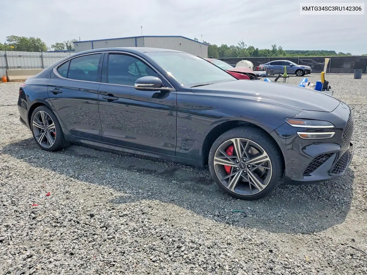 2024 Genesis G70 2.5T Standard VIN: KMTG34SC3RU142306 Lot: 58578066
