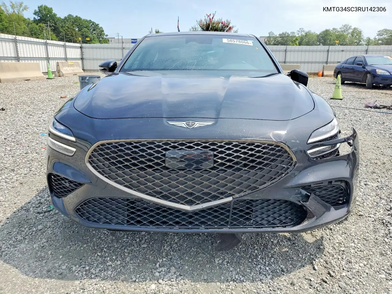 2024 Genesis G70 2.5T Standard VIN: KMTG34SC3RU142306 Lot: 58578066