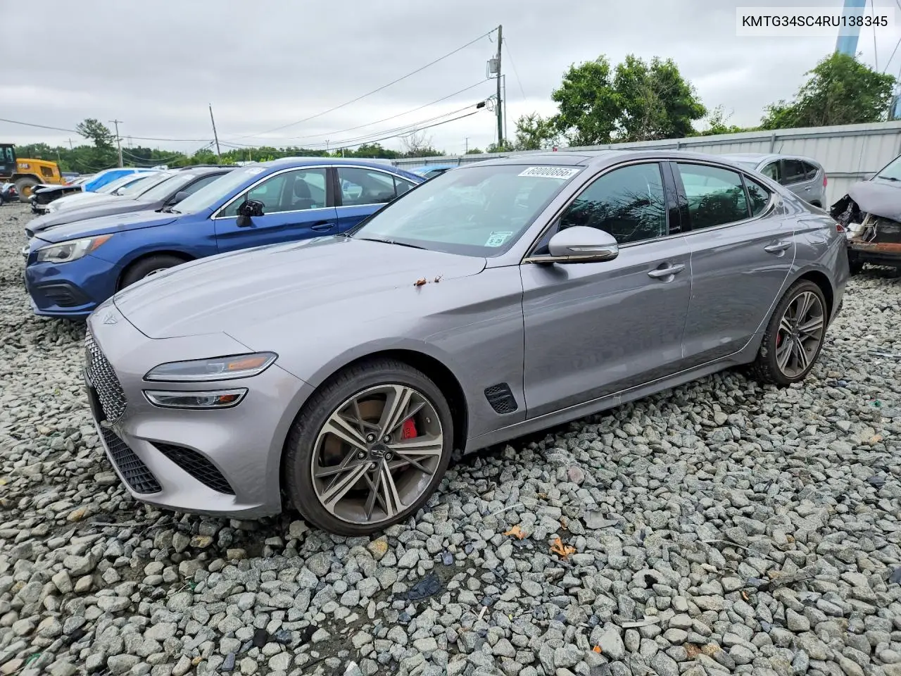 2024 Genesis G70 2.5T Standard VIN: KMTG34SC4RU138345 Lot: 60000866