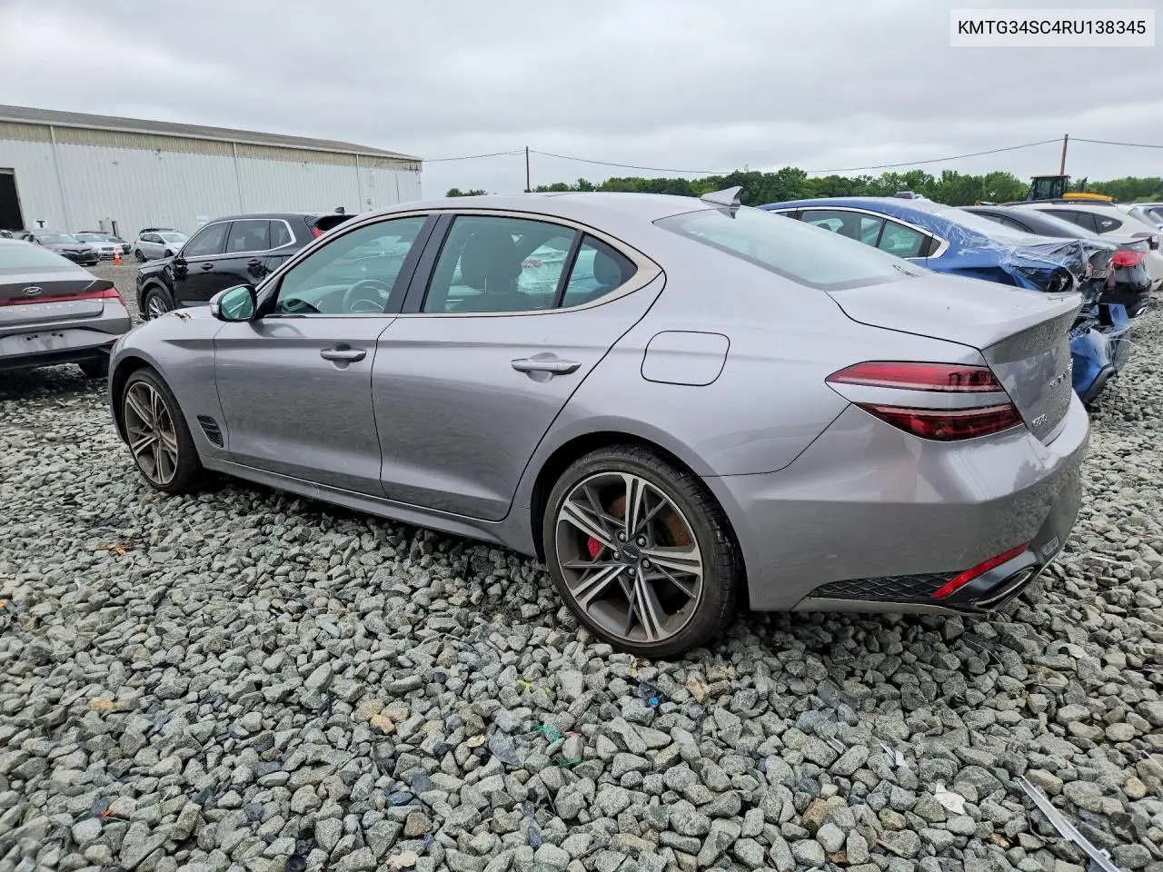 2024 Genesis G70 2.5T Standard VIN: KMTG34SC4RU138345 Lot: 60000866