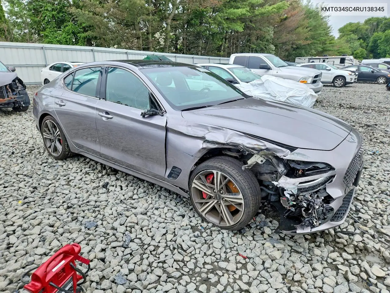2024 Genesis G70 2.5T Standard VIN: KMTG34SC4RU138345 Lot: 60000866
